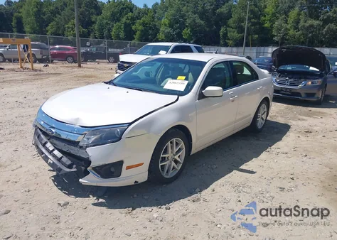 2012 Ford Fusion Sel из США, поврежденный, VIN 3FAHP0JG3CR193068